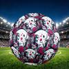 Size 5 Soccer Ball - Outdoor Sport Football with Halloween Jack Sally Skull Pattern, Ideal Gift for Birthdays, Christmas, Father's Day, Graduation