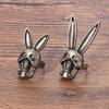Animal Long Ears Short Ears Rabbit Skull Open Mask Ring Jewelry