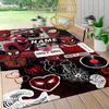 Custom Name Venom Artwork Carpet Rug Customizable Soft Washable Anti-Slip Home Living Room Sofa Mats Personalized Rug. 09099