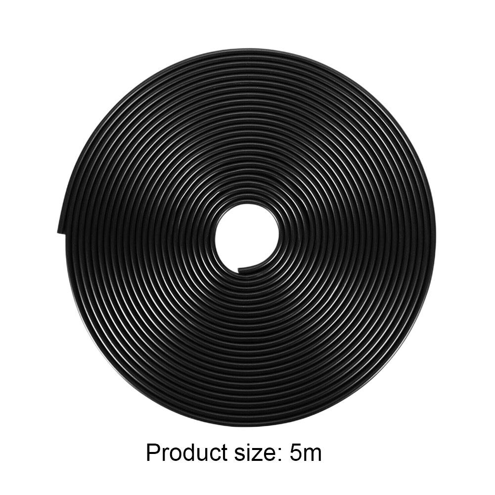 5/10 м полоса для защиты от столкновений на двери автомобиля, декоративная наклейка на бампер, защитная накладка от царапин на автомобиль