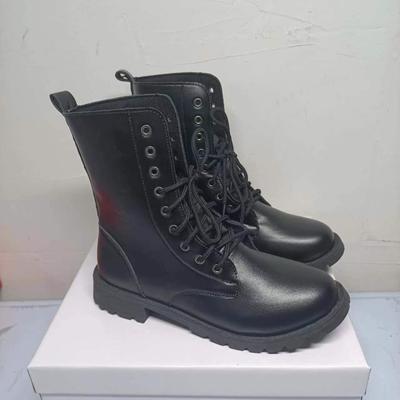 Распродажа модных товаров Ботильоны Женские кроссовки Ковбойские женские зимние туфли на толстом каблуке Черные элегантные роскошные туфли Ботильоны