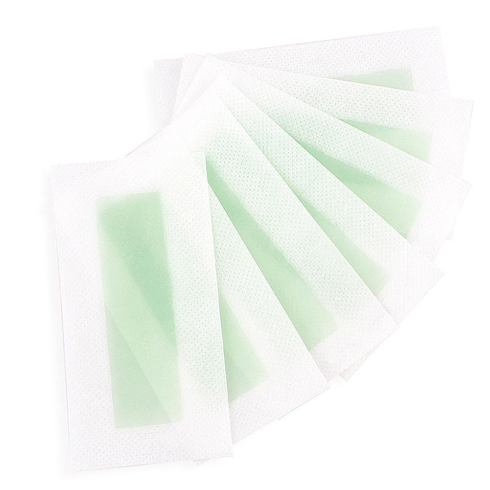 24Pcs Hair Removal Wax Strips Waxing Wipe Sticker for Face Leg Lip Eyebrow