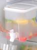 С краном диспенсер для воды из холодильника пластиковый диспенсер для напитков многофункциональный контейнер для лимонада большой емкости для холодных напитков