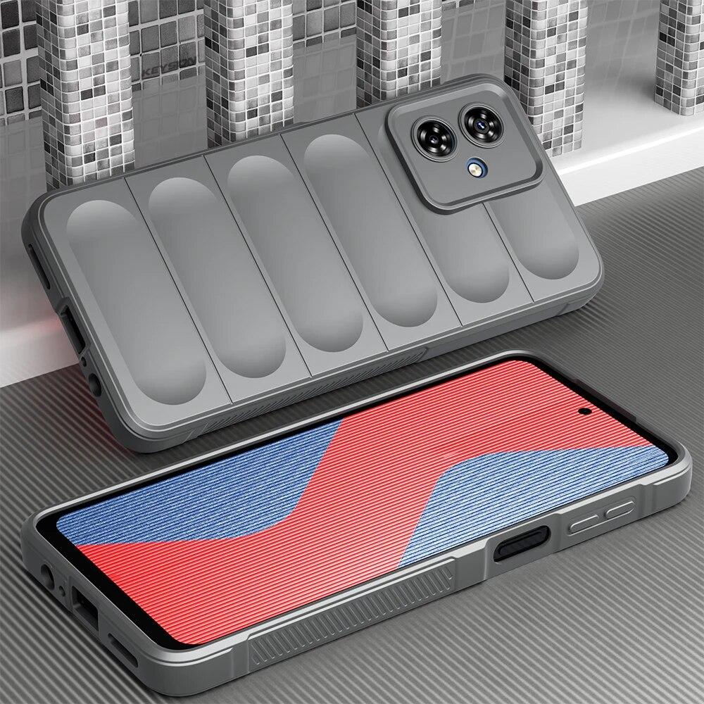 KEYSION Shockproof Case for Motorola MOTO G54 5G G84 G73 G62 G32 Anti-skid Soft Silicone Phone Cover for MOTO Edge 40 Neo 2023