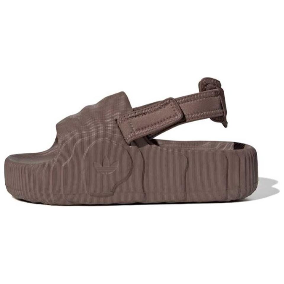 Adidas Adilette 22 XLG Slide Earth Strata Women Sneakers Brown IE5648