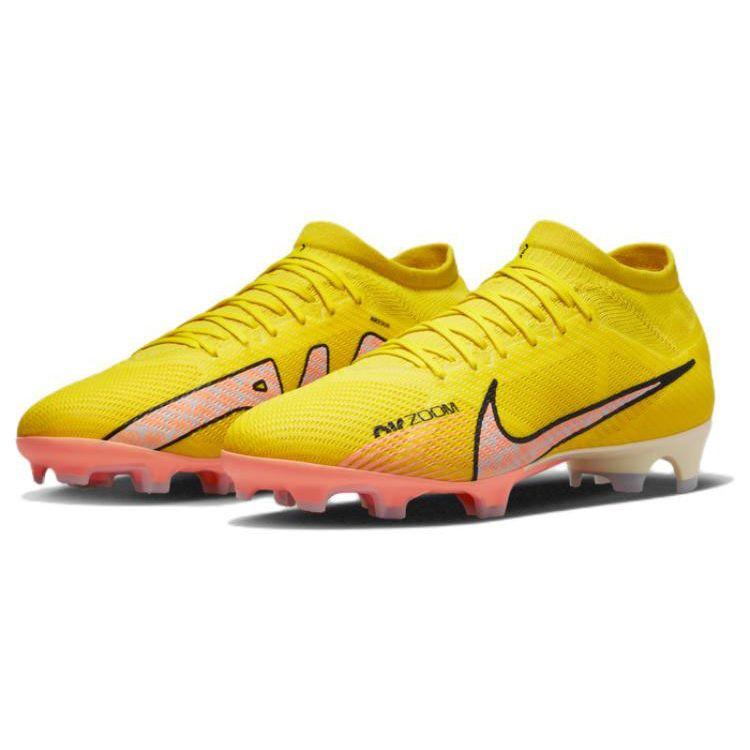 Nike Zoom Mercurial Vapor 15 Pro FG Lucent Pack Мужские кроссовки Yellow Yellow-Strike Doll DJ5603-780