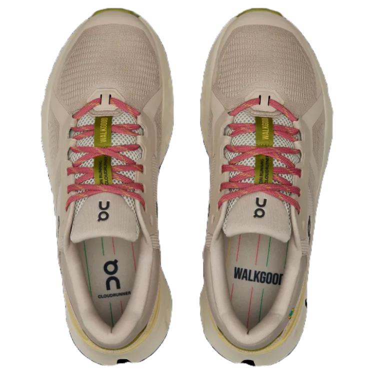 Кроссовки мужские WalkGood LA x ON Cloudrunner 2 песочный лен 3ME10682620