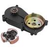 14T Clutch Gearbox Clutch Drum Bell Housing Gearbox Metal Alloy Ceramic Gearbox Clutch Kit Mini Pocket Quad Dirt Bike ATV