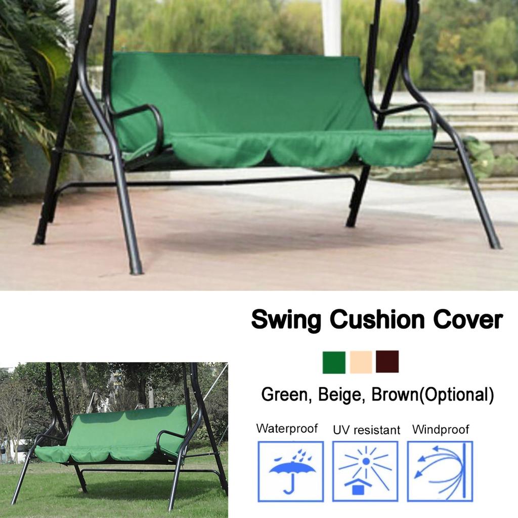 Outdoor Swing Cushion Swing Seat Cushion Cover Non-Fading Grade 190T Polyester Taffeta Fabric Livingroom House for Home