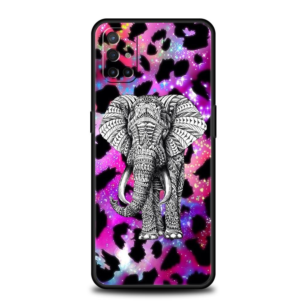 Креативный чехол для телефона Animal Elephant для OnePlus 12 11 10 9 8 7 7T Pro 12R 10R 9RT 9R 8T Nord N100 N200 N10 2T CE 2 5G Мягкий чехол