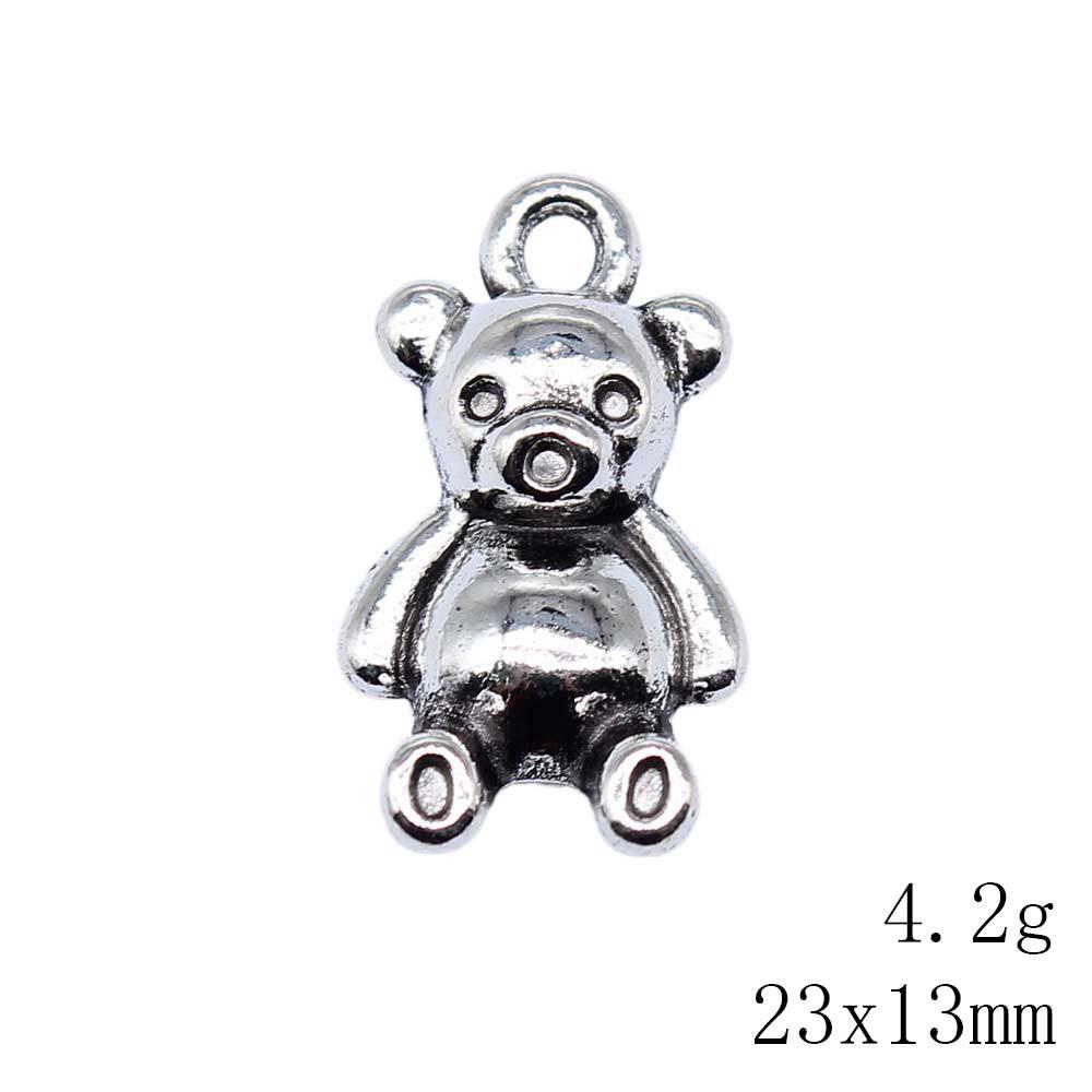 2025 Тренд Ожерелье с подвесками Динозавры Животные Подвески-медведи Подвеска Самые дешевые товары Подвески для браслетов