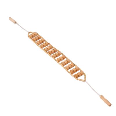 Деревянная терапия, массажная веревка, ручной инструмент для дноуглубительных меридианов, для снятия усталости, детоксикации, массажный инструмент для спины