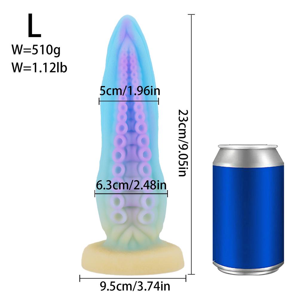 Octopus Tentacle Anal Plug - Soft Silicone Butt Plug for Women & Men, Stretching Anus Trainer, Unique Design Adult Sex Toy for Anal Play