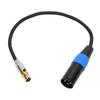 XLR Male To Mini XLR Female Cable Professional 3 Pin XLR Cable Adapter for Camera Mixer Microphone