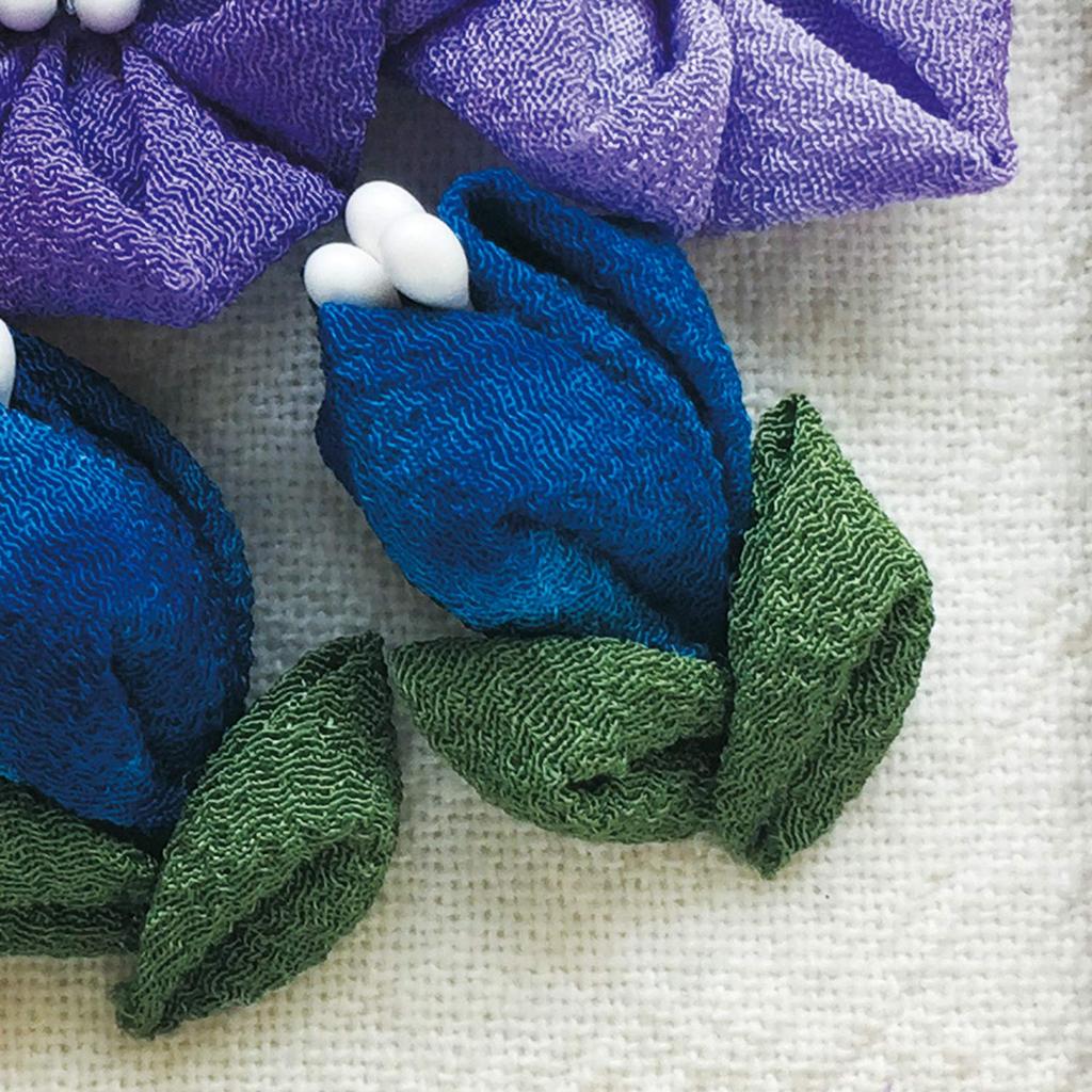 Olympus Tsumami Zaiku Kit Flower Bouquet with Wooden Frame, Autumn TZ-16