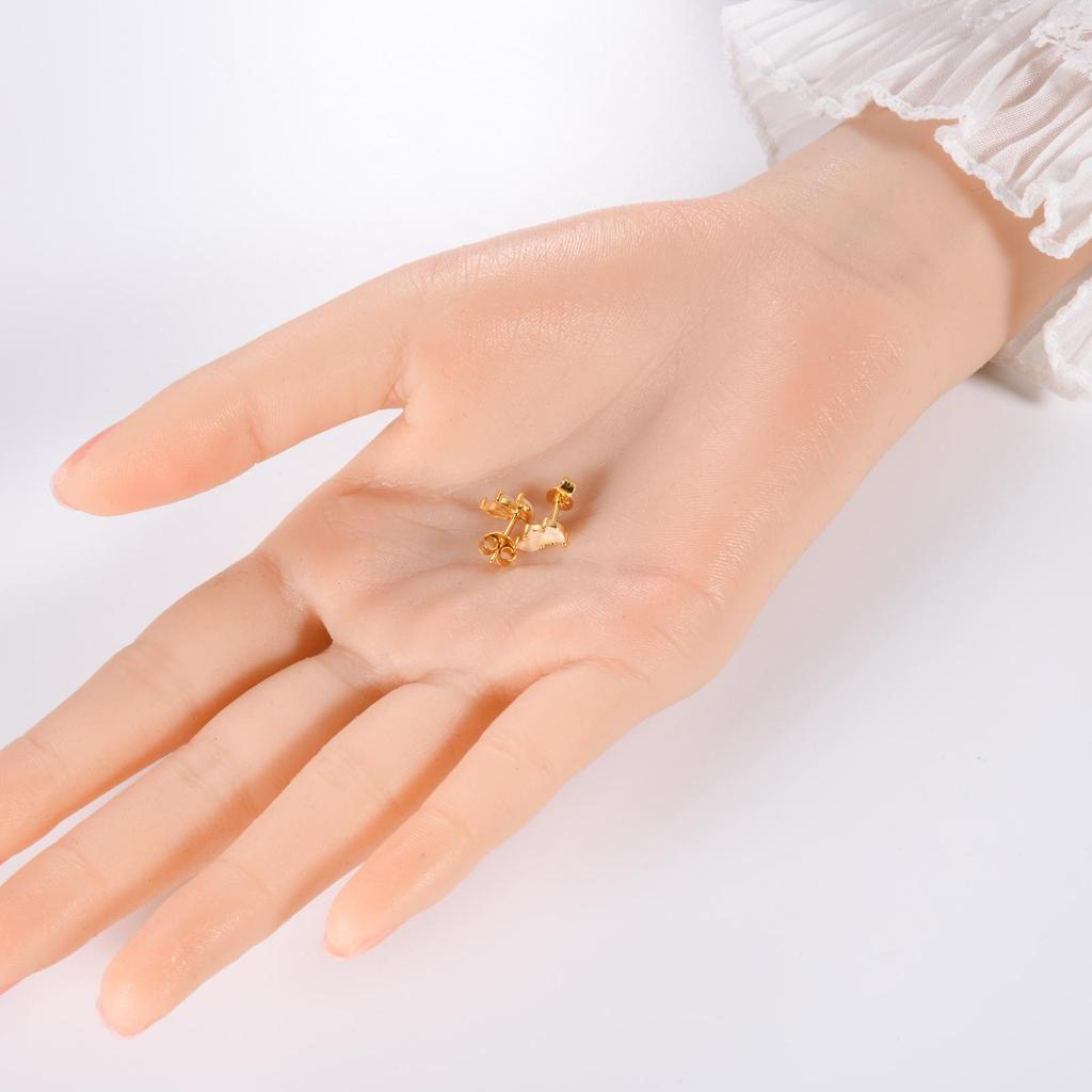 ANDYWEN Серьги-гвоздики из стерлингового серебра 925 пробы с тремя овалами и грушами, женские роскошные ювелирные изделия 2023 года, клипсы в стиле рок-панк