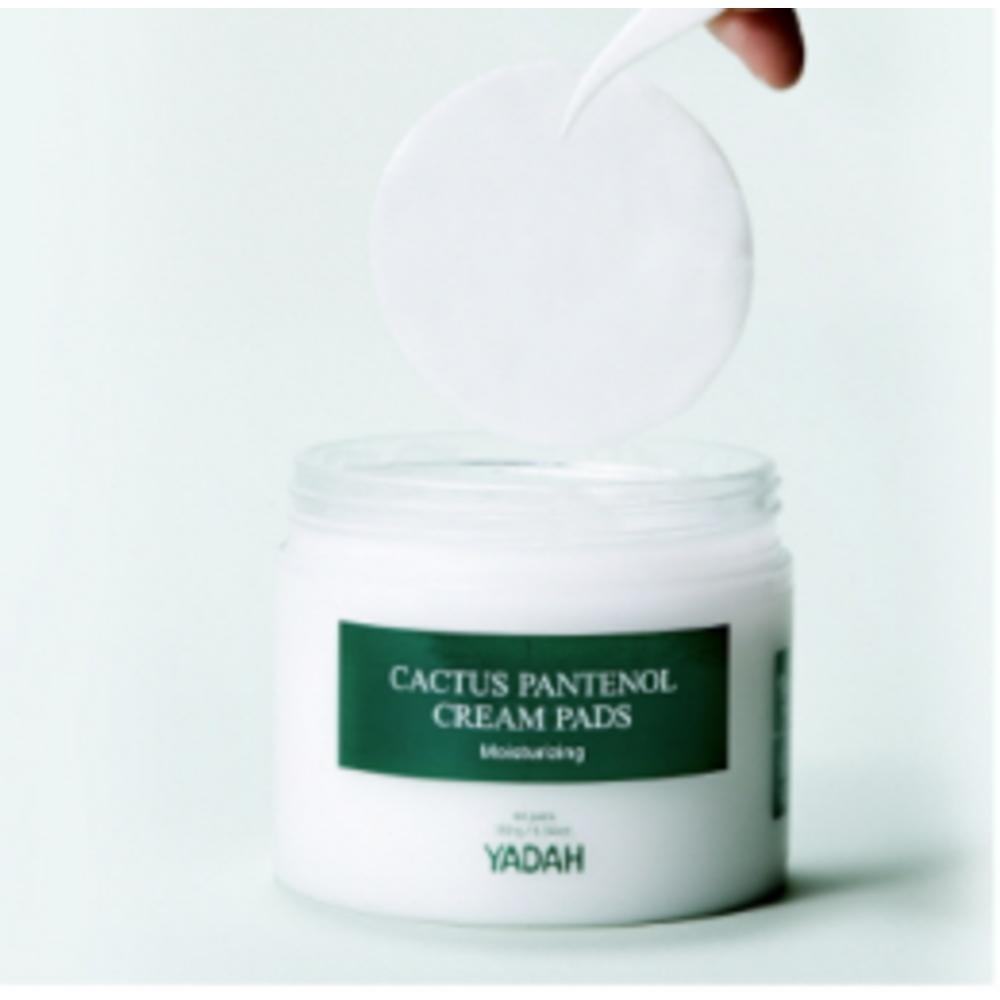 Кремовые подушечки Yada Cactus Panthenol, 60 упаковок, 3 упаковки