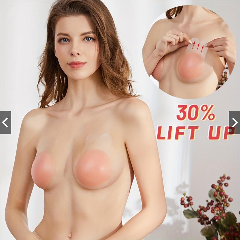Лифтинговые накладки на соски, невидимые силиконовые накладки на соски пуш-ап, аксессуары для женского нижнего белья