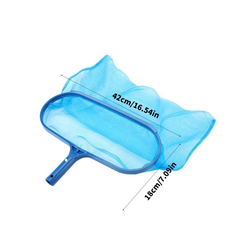 Fine Mesh Leaf Skimmer Net Deep Bag Deep Water Leaf Pickers Portable Cleaning Tool for Pond and Tub Use Enduring