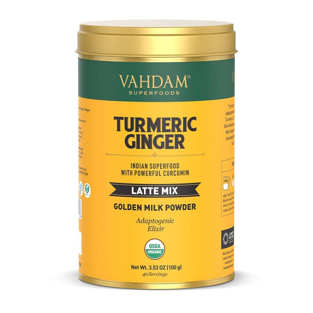Turmeric and Ginger Latte Blend (100 G), Turmeric Ginger Latte Mix, VAHDAM