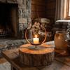Non-slip Iron Candle Holder Stable Metal Candle Stand Multi-purpose Candlestick Rack  Wedding Table