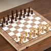 Шахматный набор, дорожная игра и набор шашек, настольная игра шашки, деревянная развивающая игрушка для