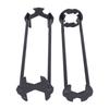 2Pcs Basin Wrench Steel Lightweight Easy Operating Under Sink Faucet Plumbers Wrench for RV Yacht