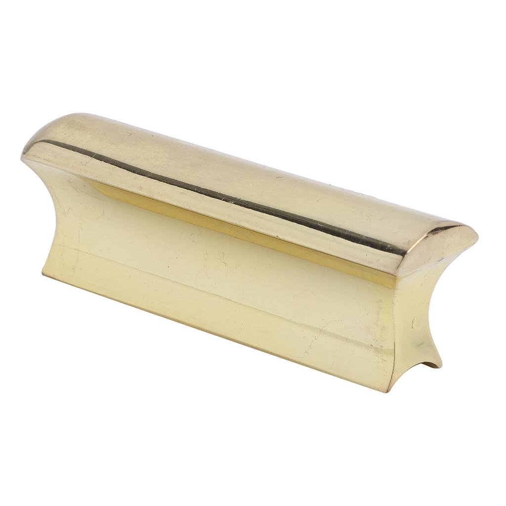 Гитарный слайдер палочки медиаторы нержавеющая сталь металл антикоррозийный твердый инструмент аксессуары(Золото )