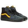 Vans Sk8 Cordura Высокие кеды для скейтбординга Унисекс Кроссовки Черный Желтый VN0A4BV60IV1