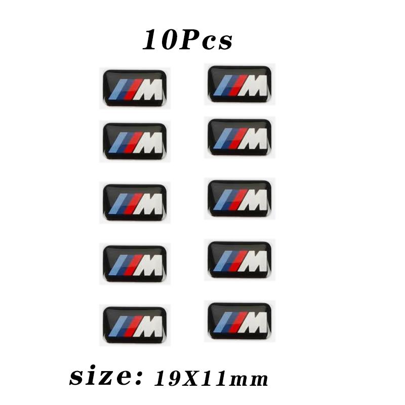 Car Sticker Steering Wheel Hub Decals For Mini For BMW M Performance E36 E60 E90 X2 X1 X3 X5 E46 E39 E70 M3 M5 M6 G20 G30 E93 Z3