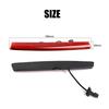 Black LED Third Brake Light For Volkswagen Scirocco 2009-2016 Rear Additional High Brake bulbs Driving golf mk5 Car Accessories