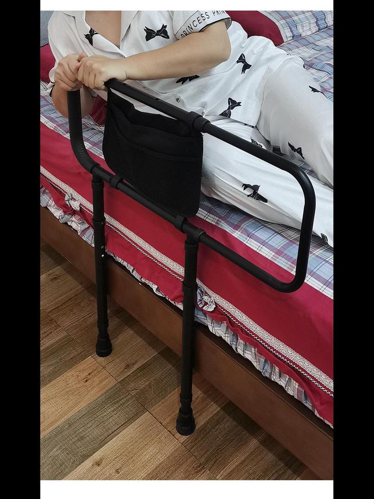 Adjustable Bedside Handrail for Elderly Assistance