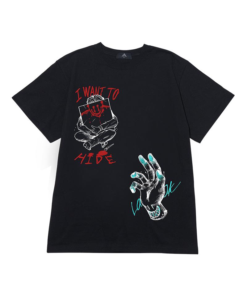 ARTISTWEAR [Atw X Twoface] Многофункциональная футболка с коротким рукавом