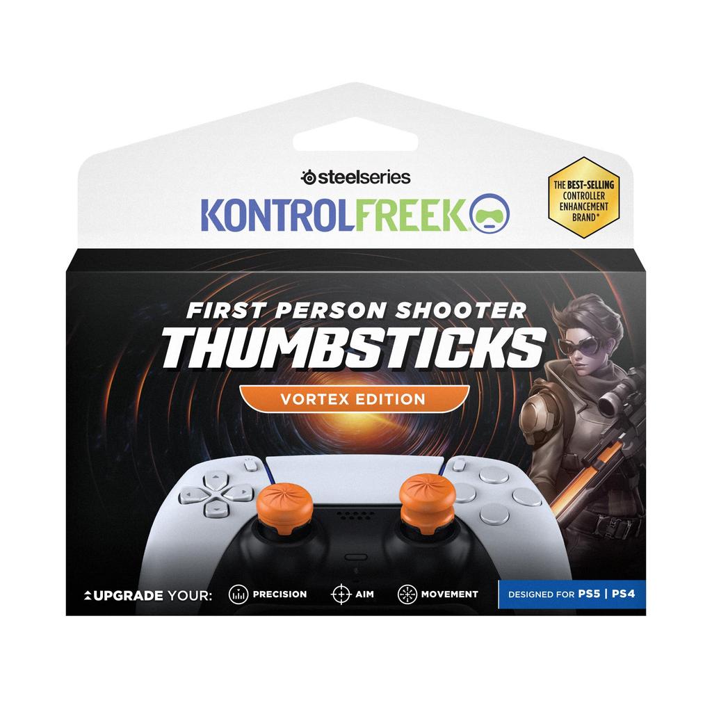 KontrolFreek FPS Freak Vortex PS5 Усилитель точности прицеливания для контроллеров PS4/5 6302-PS5-EC Оранжевый