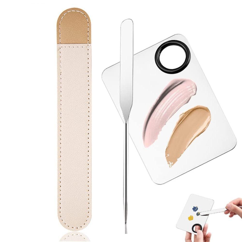 Accessories Makeup Mixing Palettes Make Up Palette Cosmetic Spatula Tool Makeup Spatula Korean Set