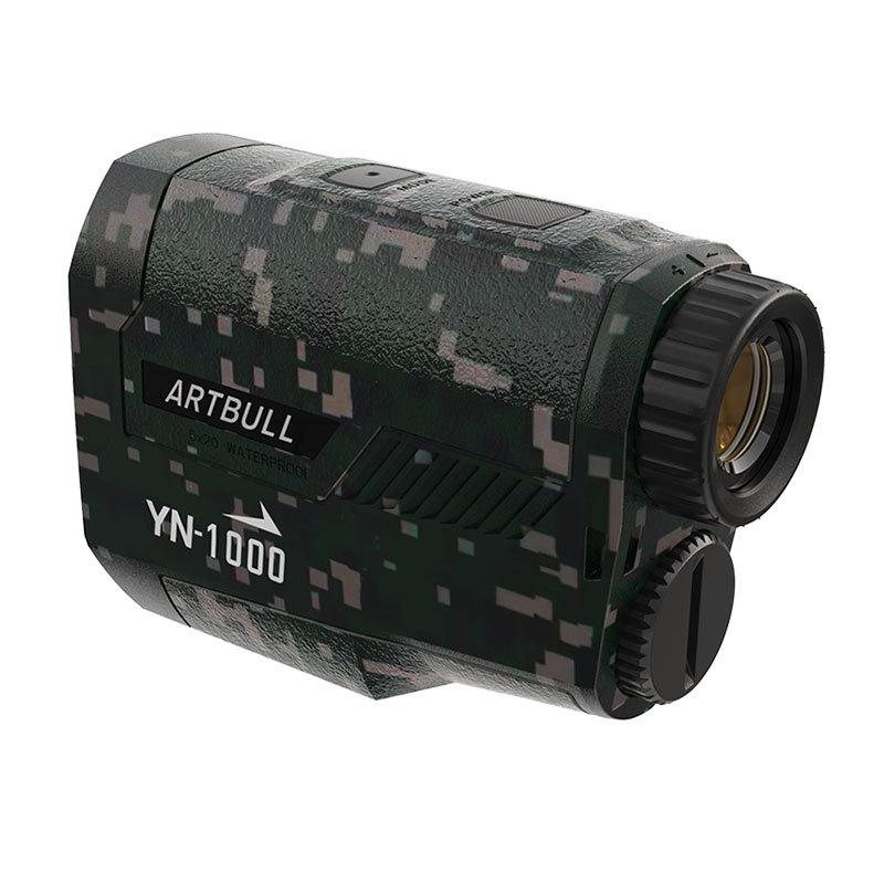 Hot Sale YN-1000Camouflage laser rangefinder telescope for hunting, outdoor height measurement, angle measurement, and distance measurement1000m