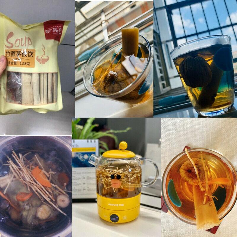 Китайский травяной чай Маоген, сахарный тростник, инжир, натуральный материал, травяной чай, здравоохранение