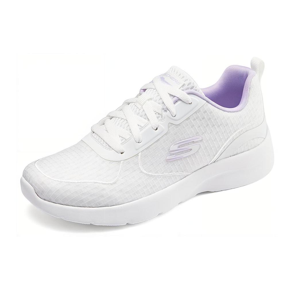 Skechers Dynamight 2.0 Спортивные Удобные Минималистичные Спортивная Ткань Амортизирующие Прочные Дышащие Низкие Кроссовки для Бега Женские кроссовки 150481-WLV