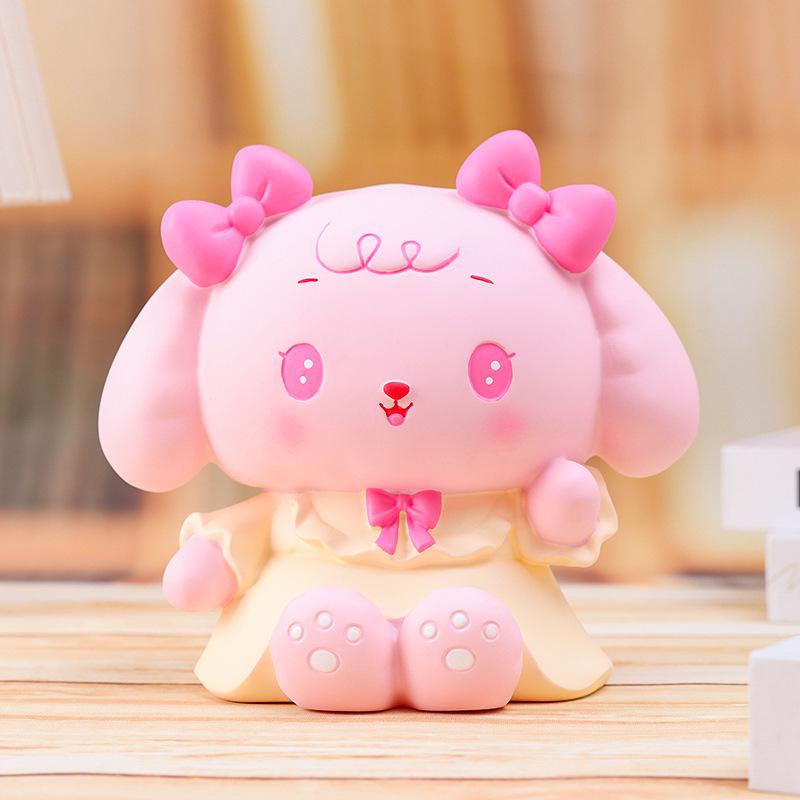 Милое розовое украшение-копилка - большая емкость для монет для студентов, подарок на праздник