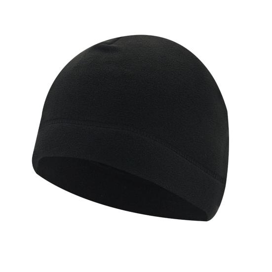 Warm Beanie for Men Women Cuffed Thick Fleece Winter Hat Elastic Skull Cap