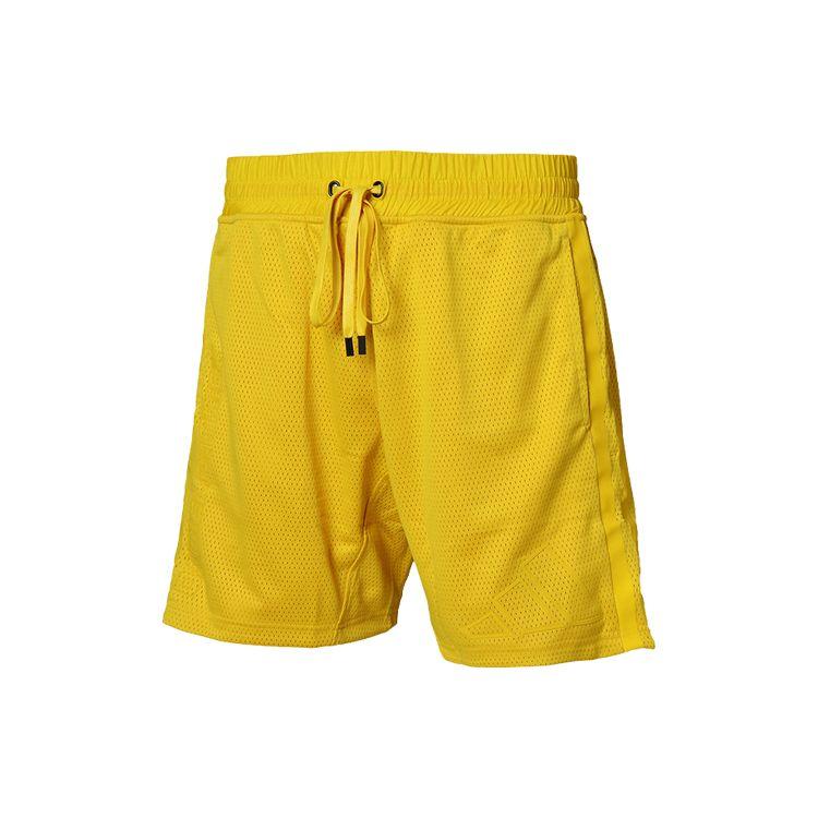 Adidas Breathable Basketball Running Shorts Men Shorts Misty-Yellow GK8614