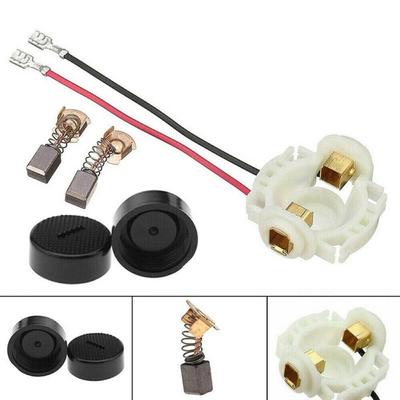 5 шт./компл. держатель металлической щетки + колпачки прочные угольные щетки и колпачки для Makita BGA450 BGA452 DGA452