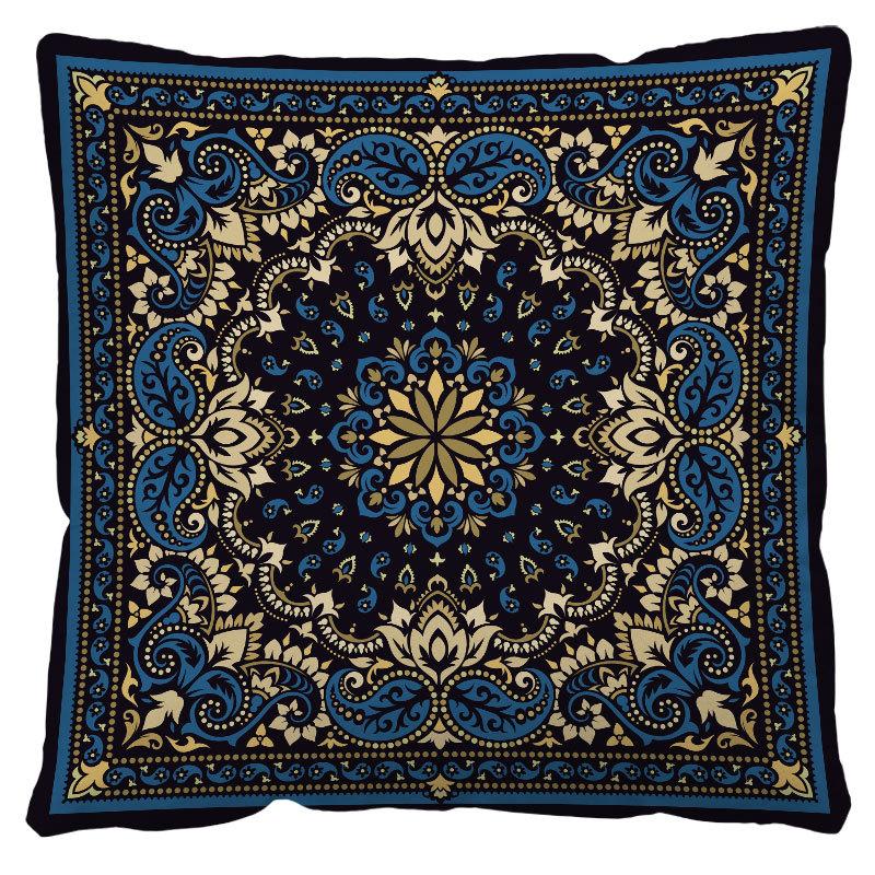 Чехол для подушки с геометрическим принтом, декоративная наволочка в этническом стиле, диван, домашний декор, наволочка из персиковой кожи