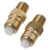 2pcs Brass Thermal Release Valve 1/4" Temperature Control Valve  Pressure Washer Pump
