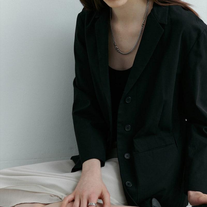 VINTAGE HOLLYWOOD Matte Classic Chain Ring_VH2533RI070M