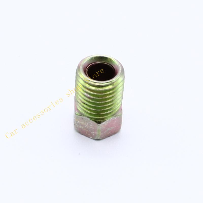 T21E 45 Sae Inverted Tube Nut Fitting for 3/16 Brake Line Tubing 16Pc Set