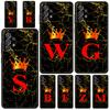 Мраморный чехол-буква для Samsung Galaxy A55 A35 A15 A14 A13 A25 A54 A51 A71 A72 A73 A32 A52 A41 5G Мягкий ТПУ корпус Fundas Сумка