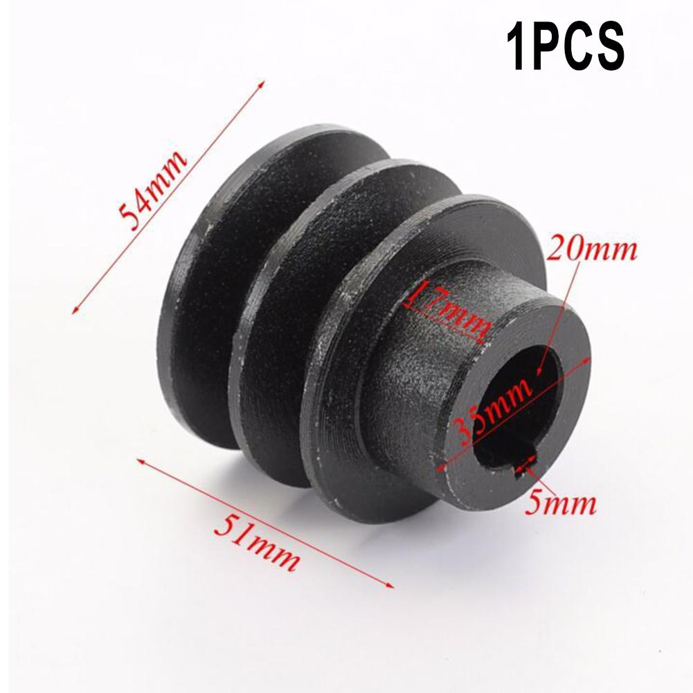 Replacement Belt Pulley 170F Spare Parts Black Bore