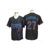 Unisex Embroidered Baseball Jersey Top Toronto Blue Jays 27 Fan Apparel Men Women Kids Fall