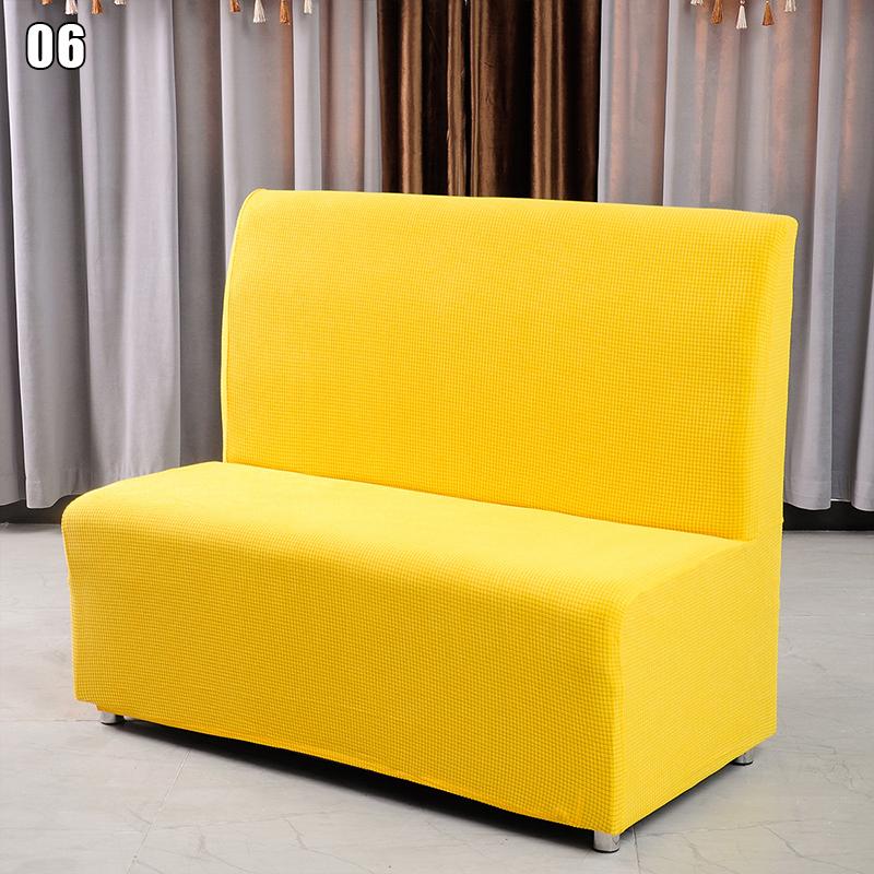 Чехол для дивана Polar Fleece Hotel Restaurant Чехлы для дивана из эластичного спандекса Чехол для дивана без подлокотников для интернет-бара, кафе Чехлы